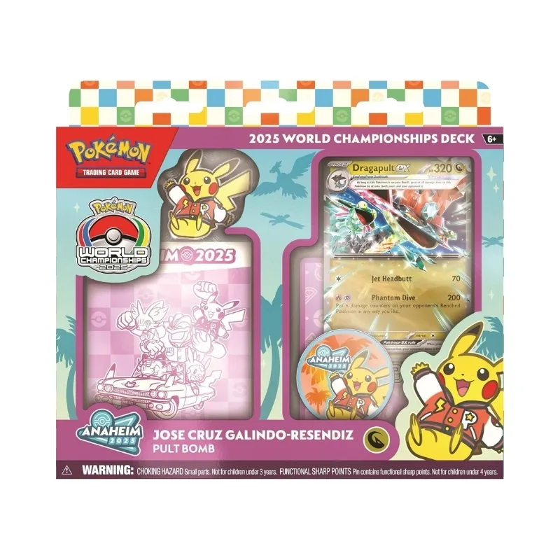 Pokémon TCG 2025 World Championships Deck Random 1 Pc - 10-10362-101 - Image 3