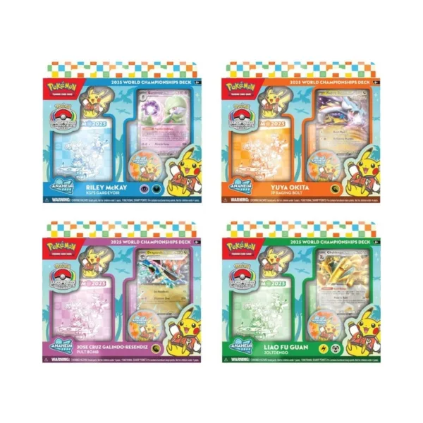 Pokémon TCG 2025 World Championships Deck Random 1 Pc – 10-10362-101