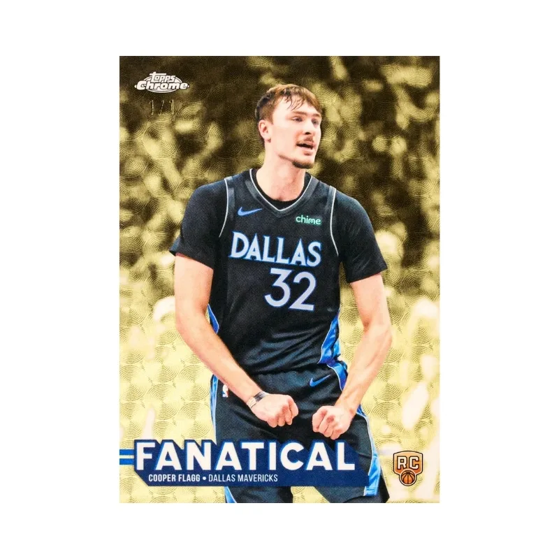 Topps Chrome 2025-26 Updates Basketball Box (7 Packs) - Image 4