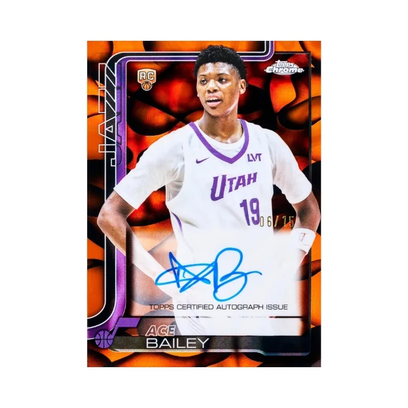 Topps Chrome 2025-26 Updates Basketball Box (7 Packs) - Image 5