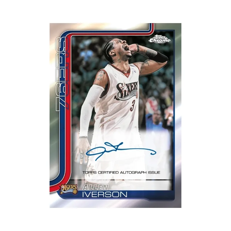 Topps Chrome 2025-26 Updates Basketball Box (7 Packs) - Image 8