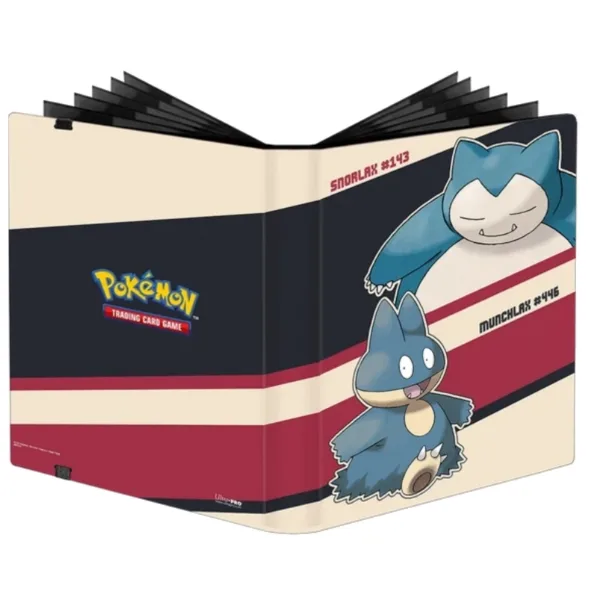 Ultra PRO: Snorlax and Munchlax 9 Pocket PRO Binder for Pokémon – 83394