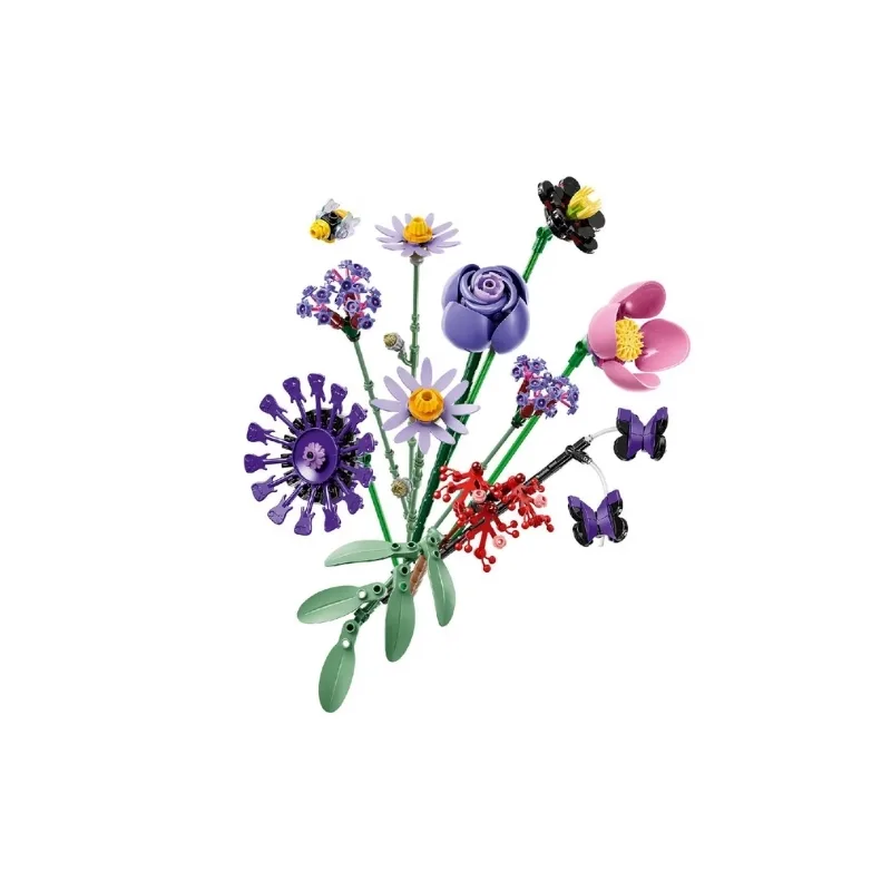 LEGO Botanicals 11507 Olivia Rodrigo's Flower Bouquet (400 Pieces) - 6588547 - Image 4
