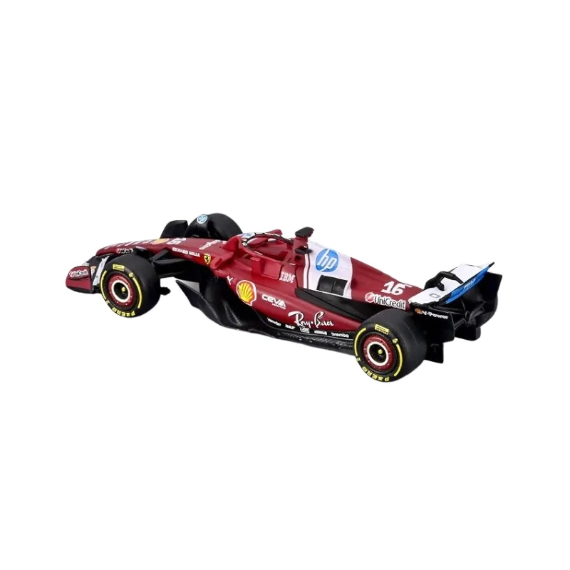 Bburago 1:64 Scuderia Ferrari SF-25 #16 Charles Leclerc F1 Model Car - 18-56801 (#16) - Image 3