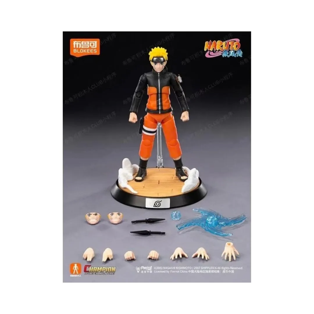 Blokees Naruto Uzumaki Model Kit Buildable Poseable Figure - 75602 - Image 6