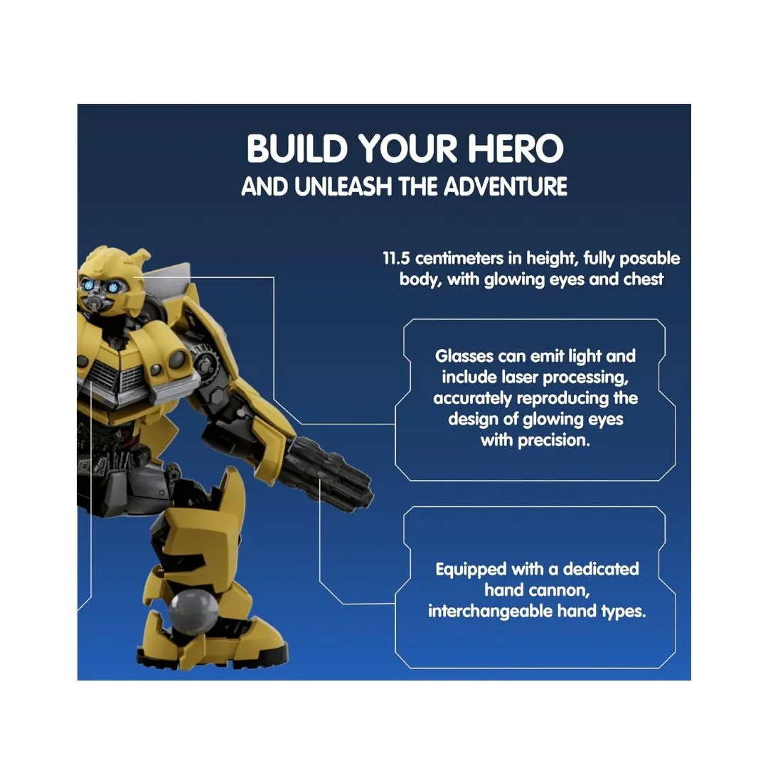 Blokees Transformers Classic Class Bumblebee Building Kit - 71142 - Image 6