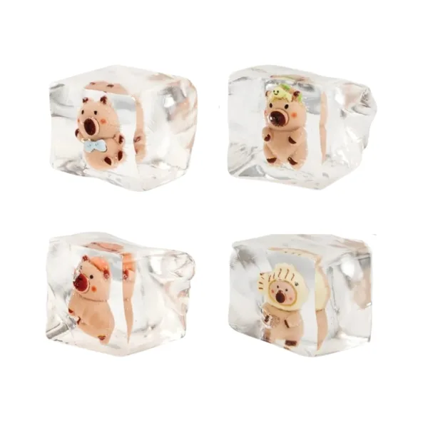 Cool Mix: Capibara Cubybara Set of 4pcs Toy Set – AS-T26409