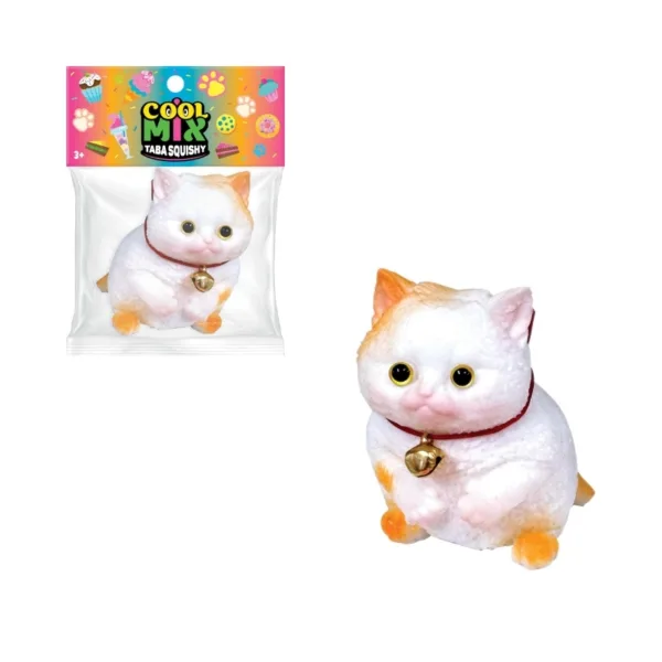 Cool Mix: Cat Squishy Toy 8cm Assorted Cute Chubby Cat – AS-T26666