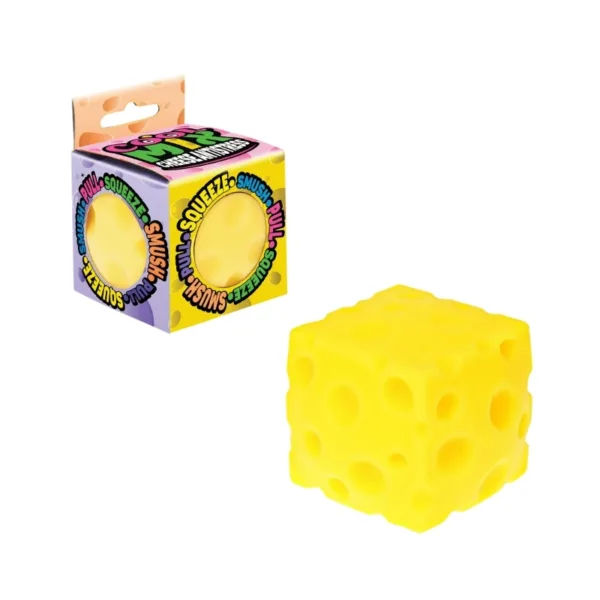 Cool Mix: Cheese Cube 6cm Squishy Toy – AS-T23823