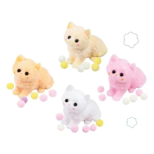 Cool Mix: Fluffins Cat Soft Toy 7cm – AS-T26669