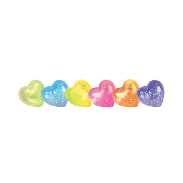 Cool Mix: Super Gel Shiny Heart 6cm Random 1pc – AS-T26067