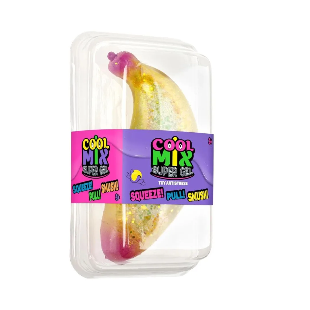 Cool Mix: Supergel Banana 11cm Random 1pc - AS-T24591 - Image 3