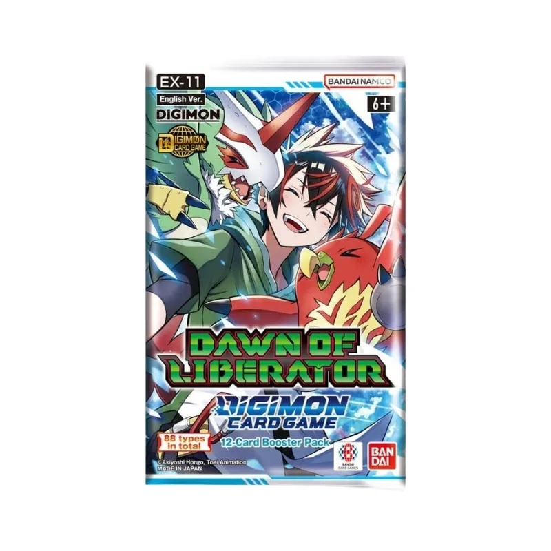 Digimon Card Game: Dawn of Liberator Extra Booster Box EX11 (24 Packs) - 36198 - Image 2