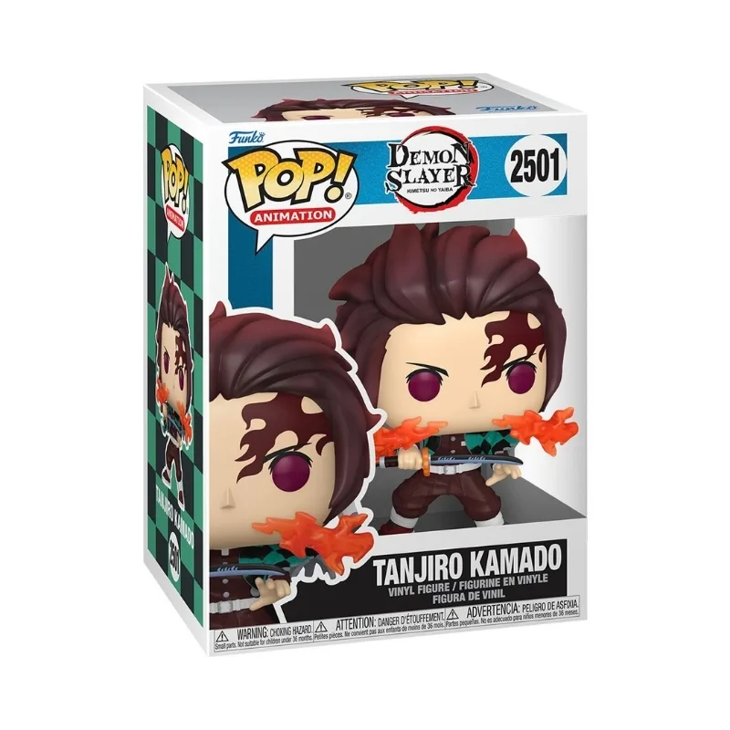 Funko Pop! Animation: Demon Slayer - Tanjiro Kamado (Fire Breathing) - FU93893 - Image 2