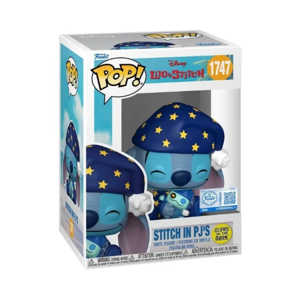 Funko Pop! Disney: Lilo & Stitch – Stitch in PJs Glow-in-the-Dark – FU91921