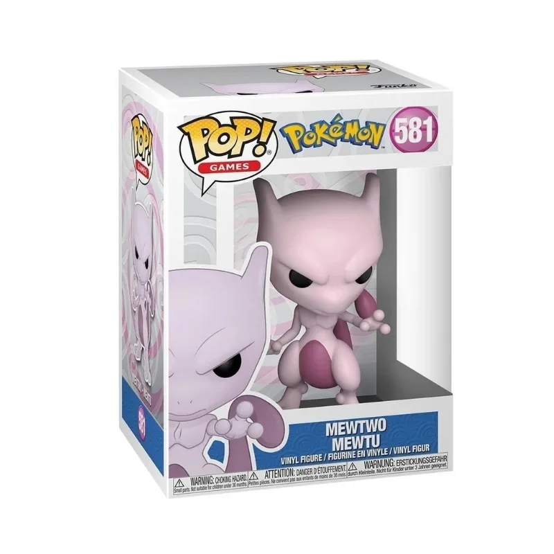 Funko Pop! Games: Pokemon - Mewtwo (EMEA)(Exc) - FU63254 - Image 2