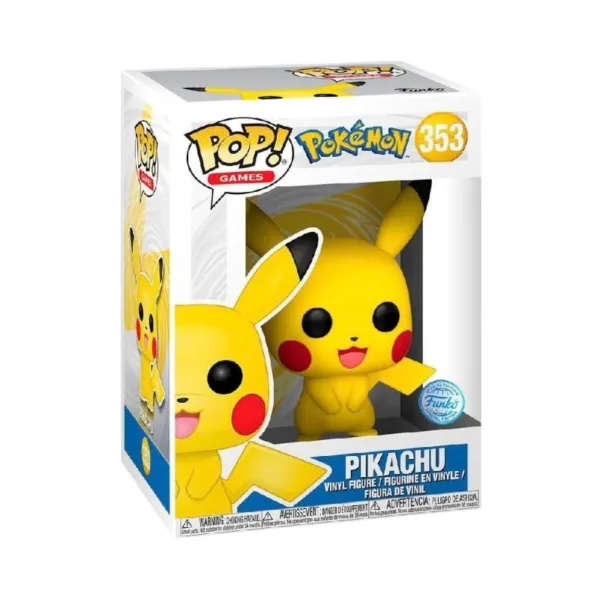 Funko Pop! Games: Pokemon S1 – Pikachu (Exc) – FU31528