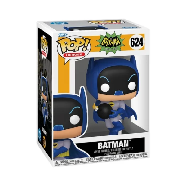 Funko Pop! Heroes: Batman 66 S2- Batman W/Bomb – FU92469