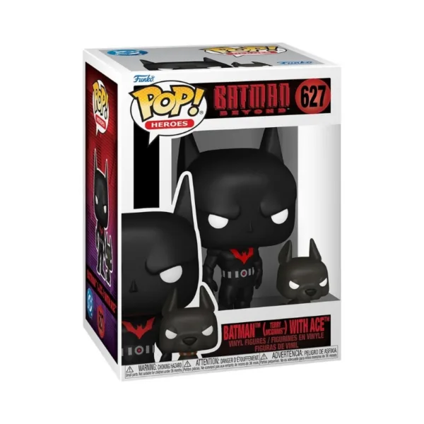 Funko Pop! Heroes: Batman Beyond – Batman (Terry McGinnis) with Ace – FU93229