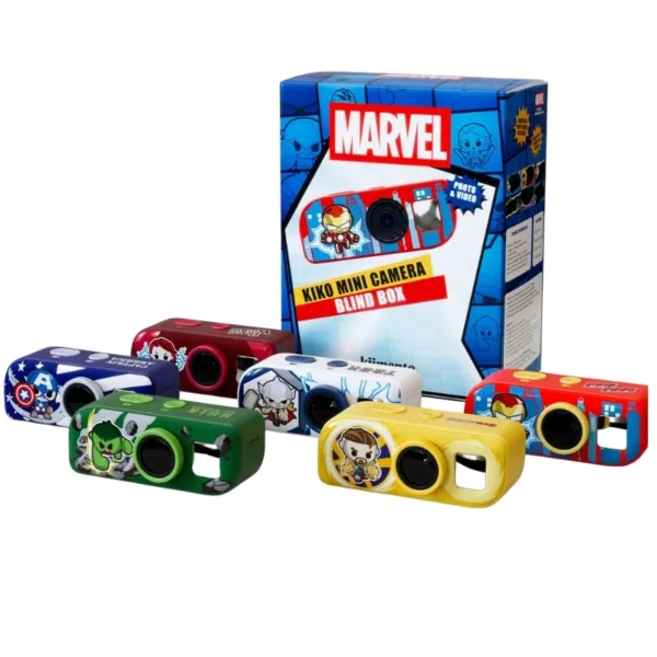 Kiko Marvel Digicam Blind Box – Y2K Mini Camera & Bag Charm – 14192