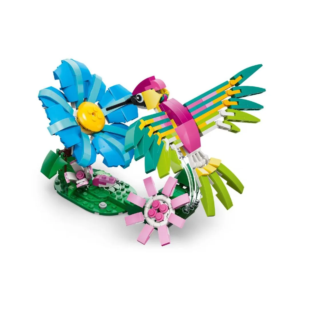 LEGO Creator 31384 3in1 Wild Animals: Colourful Hummingbird - 65855 58 - Image 5