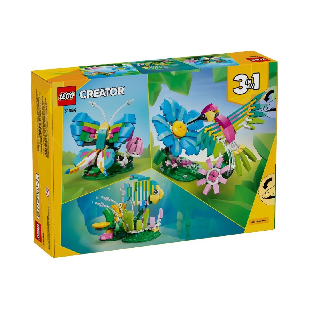 LEGO Creator 31384 3in1 Wild Animals: Colourful Hummingbird - 65855 58 - Image 8
