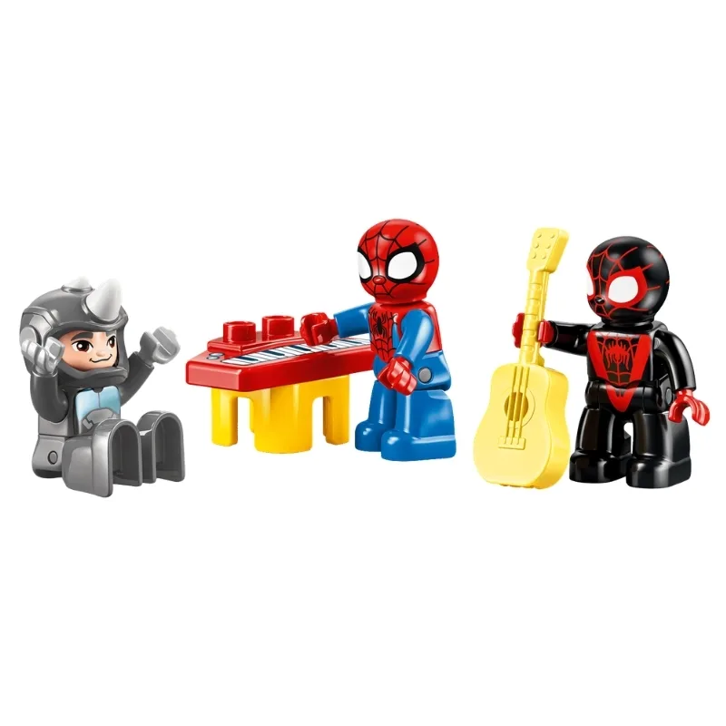 LEGO Duplo Marvel 10464 Team Spidey Webquarters Building Toy Set - 6585490 - Image 3
