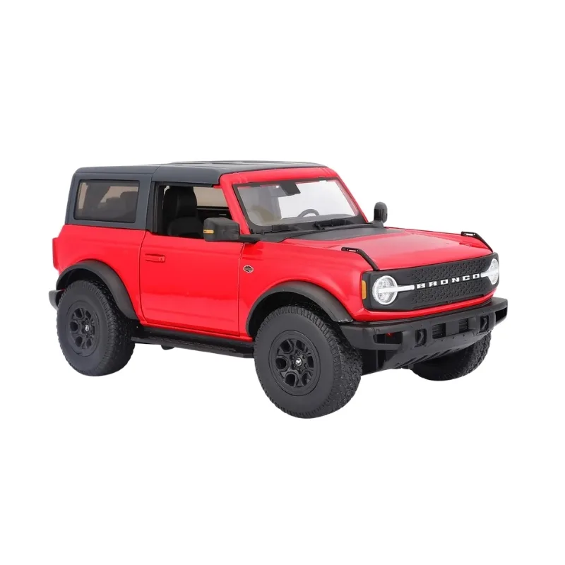 Maisto 1:18 2021 Special Edition Ford Bronco Wildtrak Red Diecast Model - 31456 RD - Image 2