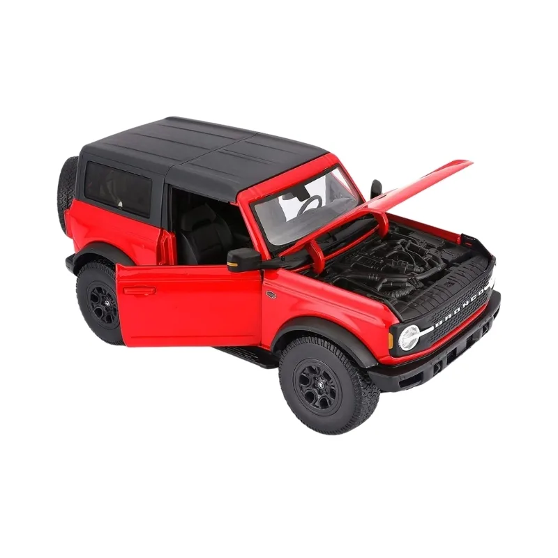 Maisto 1:18 2021 Special Edition Ford Bronco Wildtrak Red Diecast Model - 31456 RD - Image 3