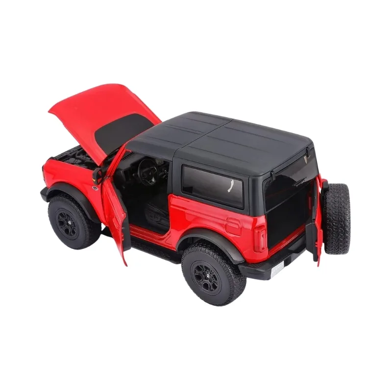 Maisto 1:18 2021 Special Edition Ford Bronco Wildtrak Red Diecast Model - 31456 RD - Image 4