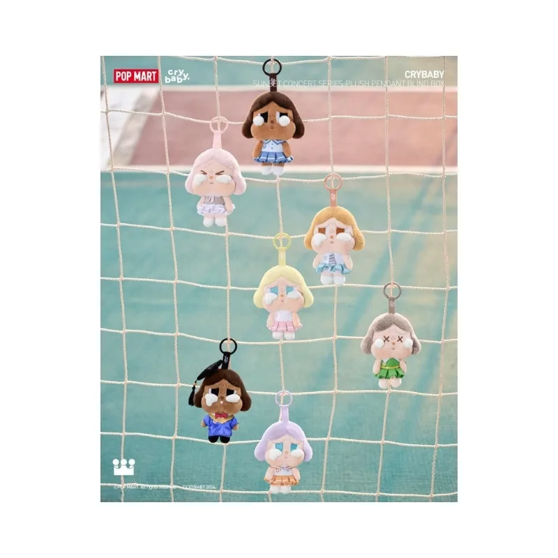 Pop Mart Cry Baby Sunset Concert Plush Pendant Blind Box - 294708 - Image 5