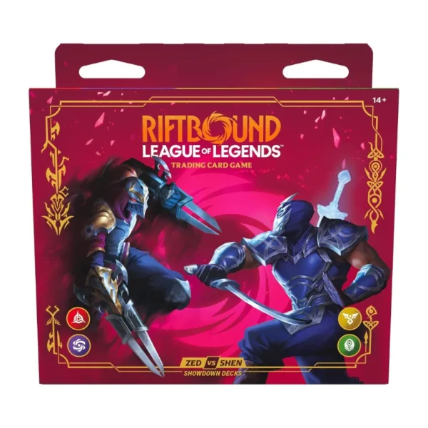 Riftbound: League of Legends TCG Vendetta Showdown Deck – Zed vs Shen – UVSRB04SU01EN