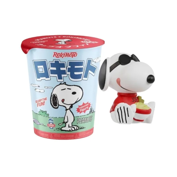 Rokimoto: Peanuts Snoopy Ramen Cup Blind Box Figure (Random 1-Pack) R-0115-MC