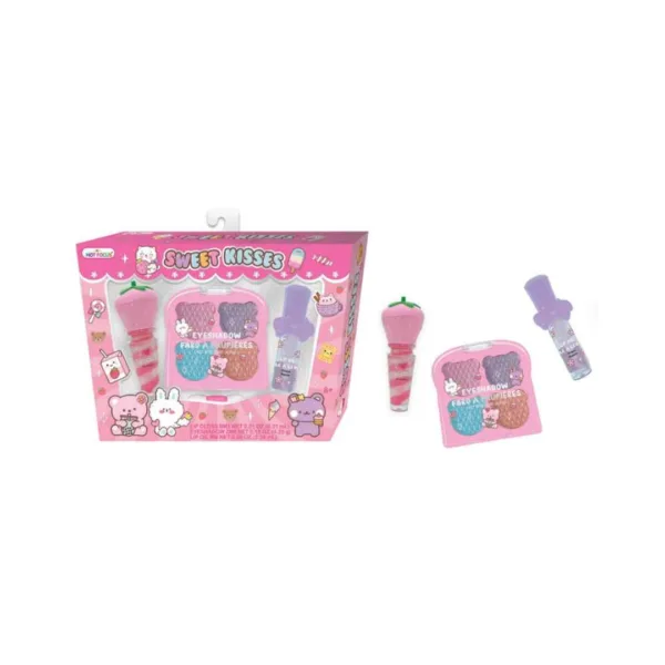 Hot Focus: Sweet Kisses Eyeshadow With Lip Gloss and Gel Set