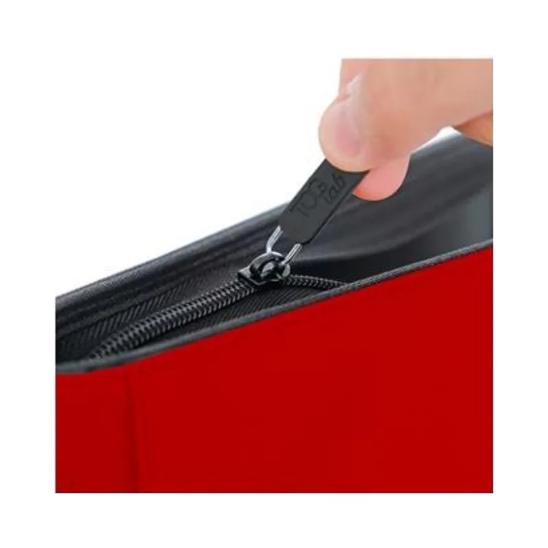 TcgLab Toploader Album Zippered Binder Holds 112 Toploaders (Red) - 390878 - Image 2