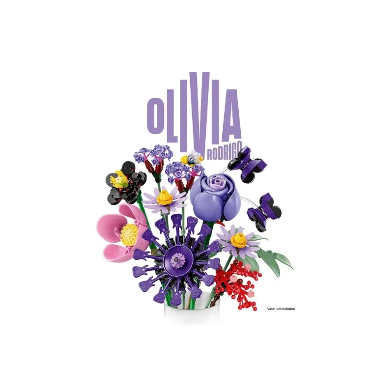 LEGO Botanicals 11507 Olivia Rodrigo's Flower Bouquet (400 Pieces) - 6588547 - Image 3